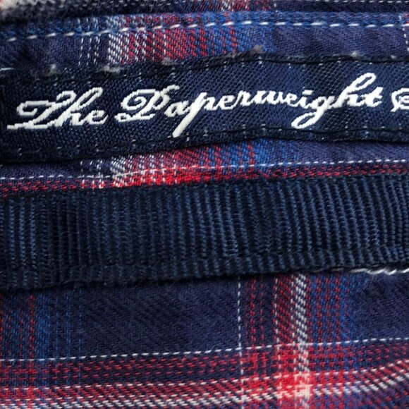 Super Dry Mens The Paperweight Shirt Size XXL Plaid Long Sleeve Button Up Casual - Picture 8 of 14